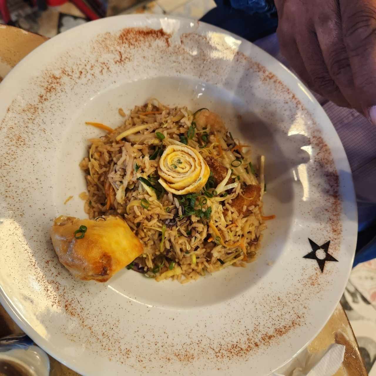 Nasi Goreng de Mariscos