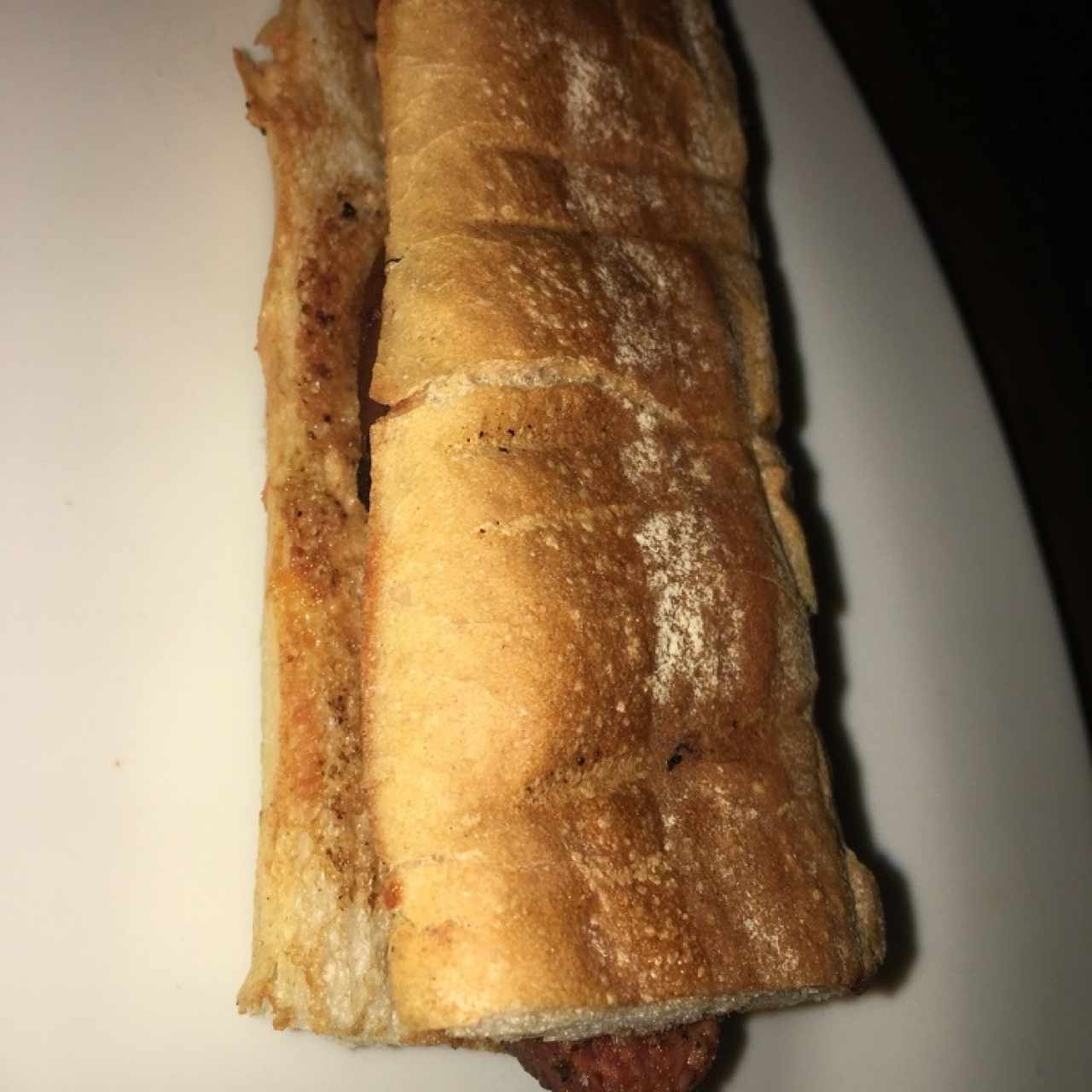 pan con chorizo