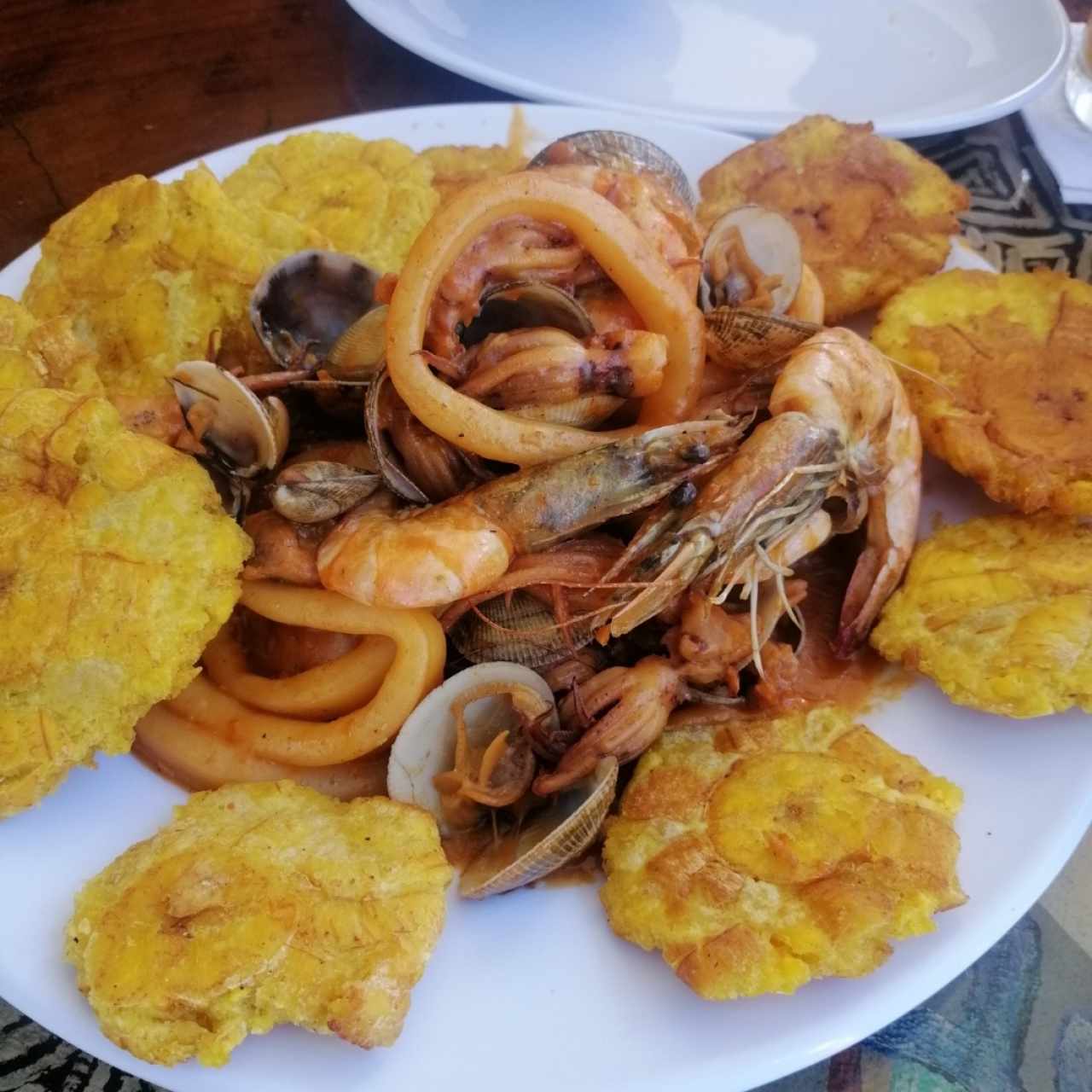 Picada de mariscos