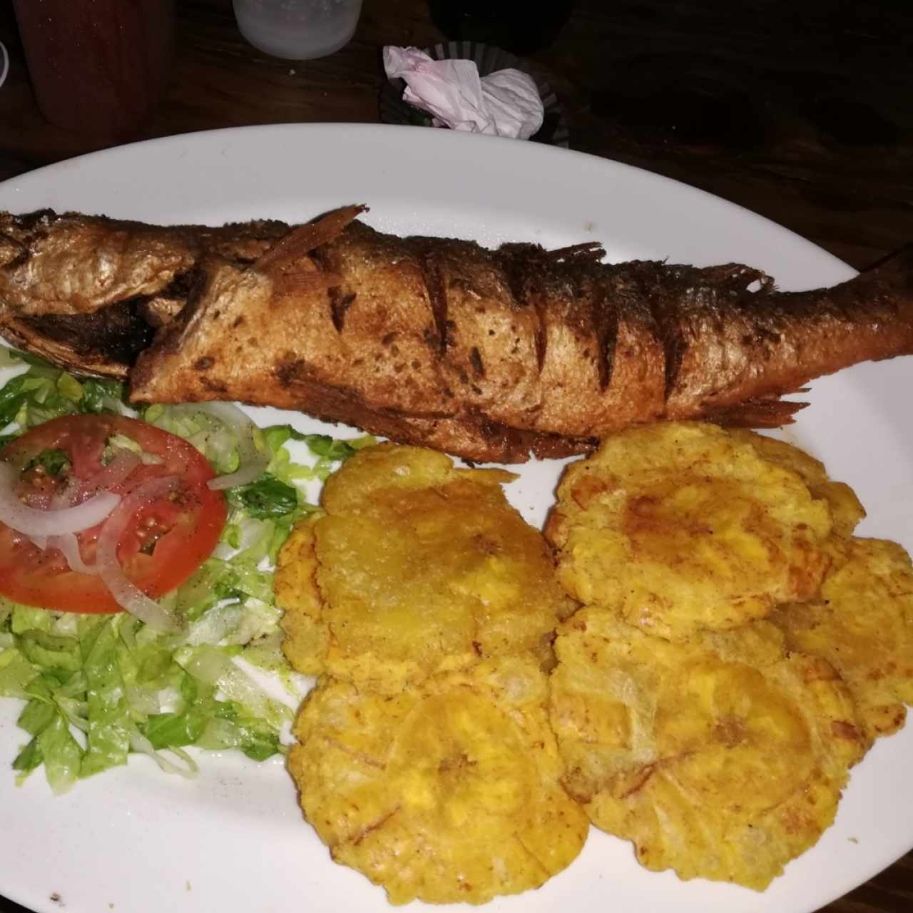 Pescado frito 