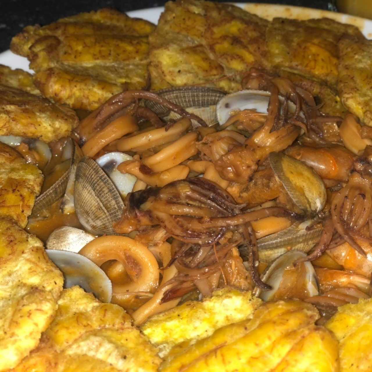 Mixto de mariscos 