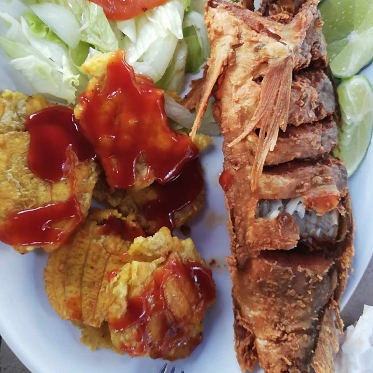 Pescado frito