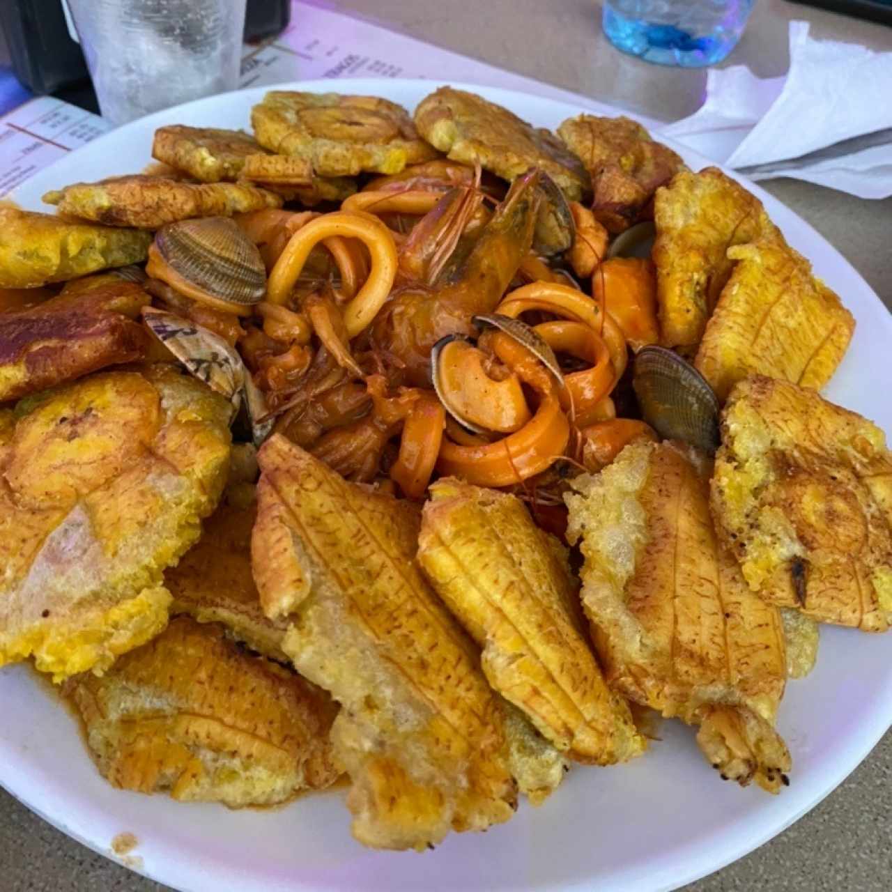 Picada de mariscos