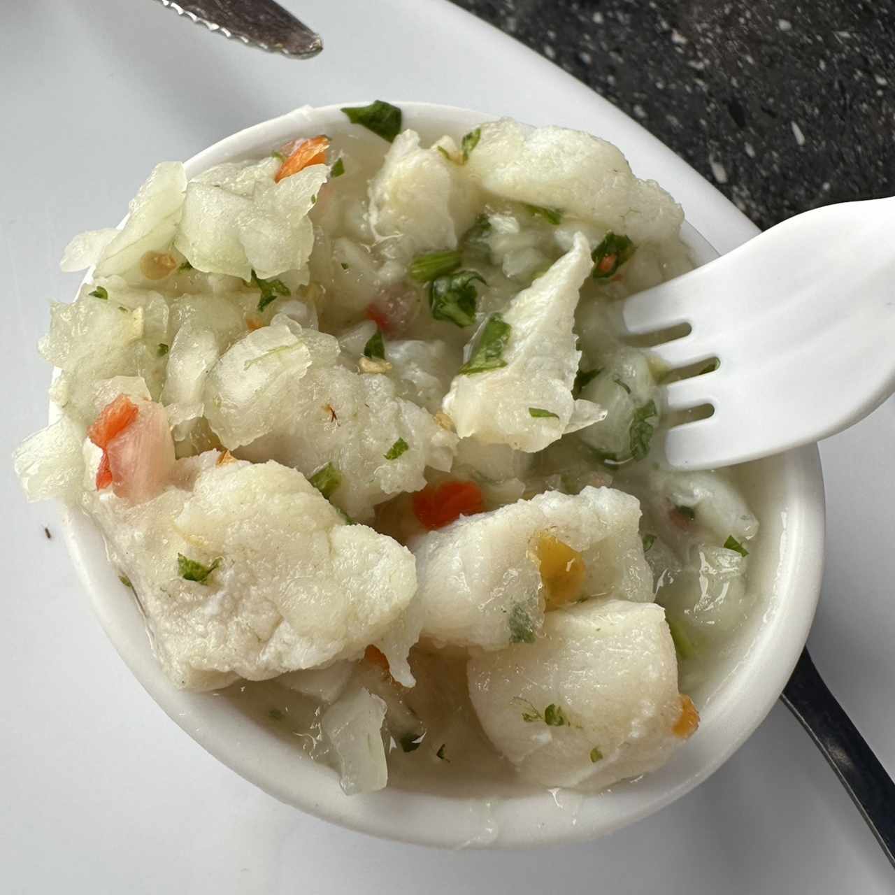 Ceviche de pescado