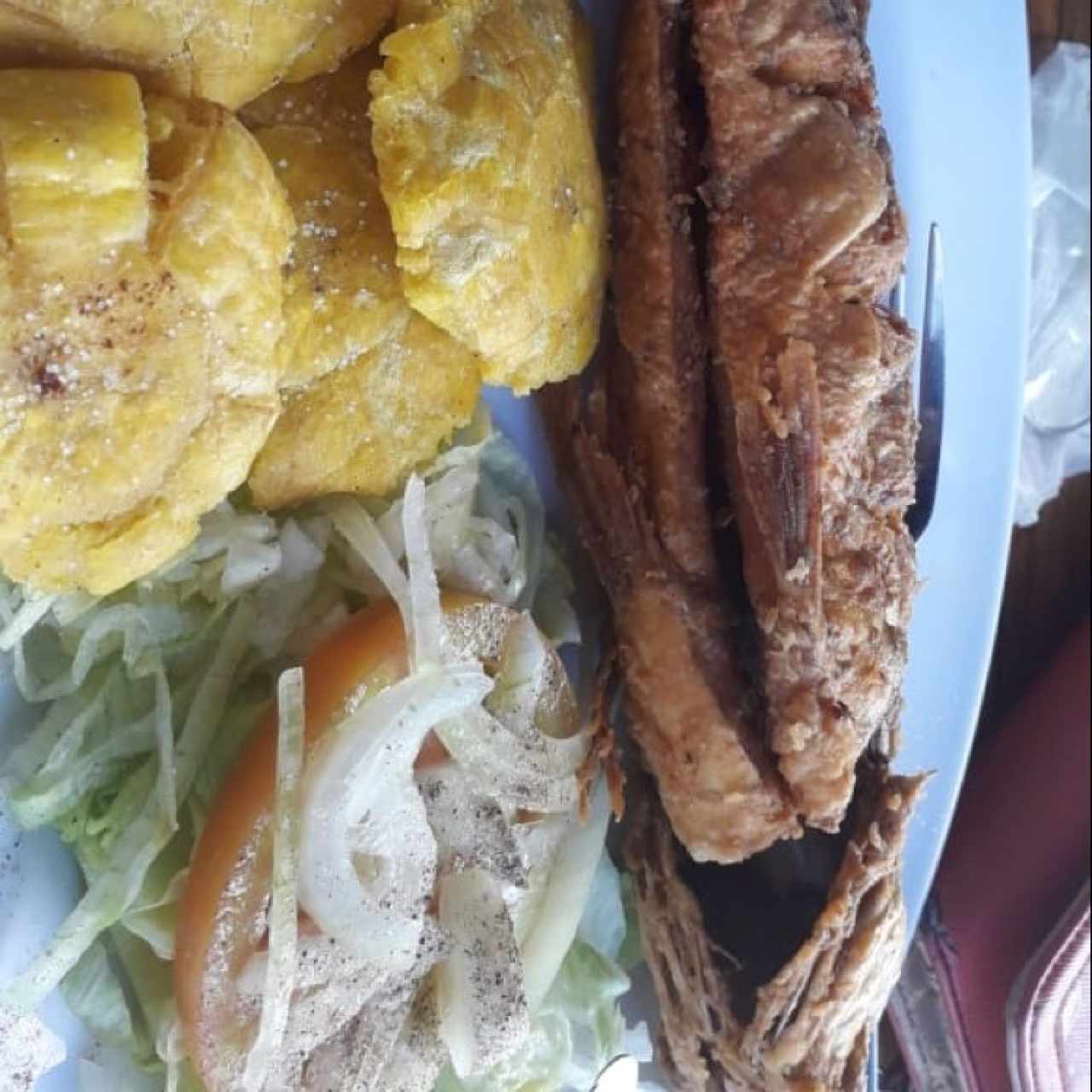 pescado frito