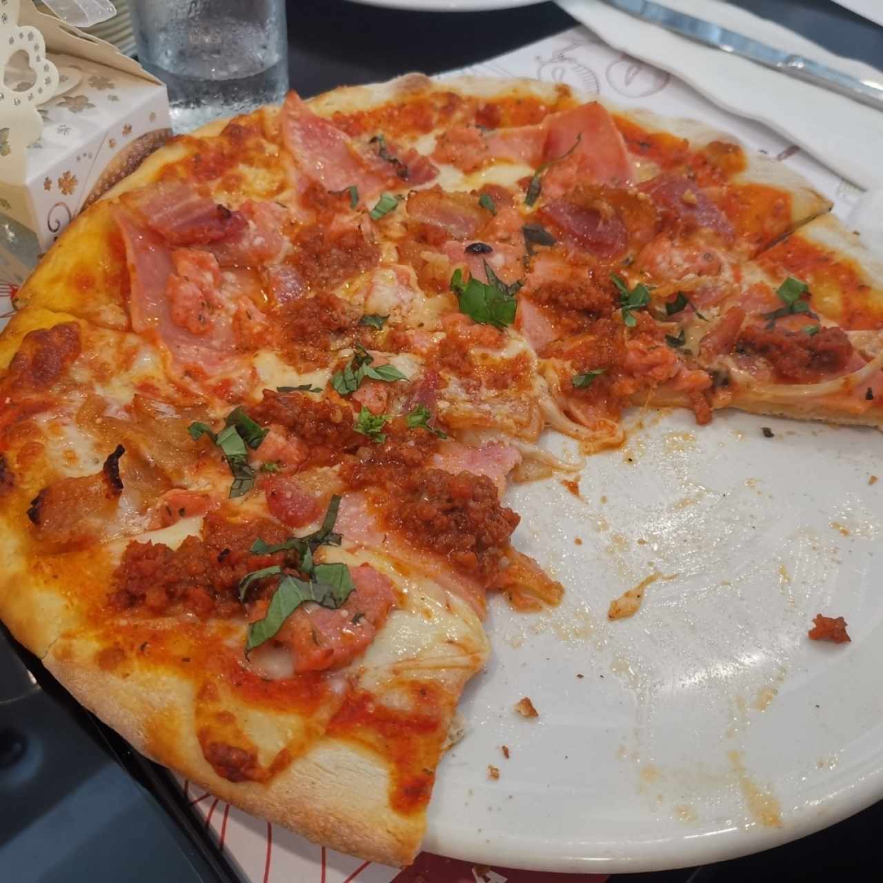 Pizza carnívora 