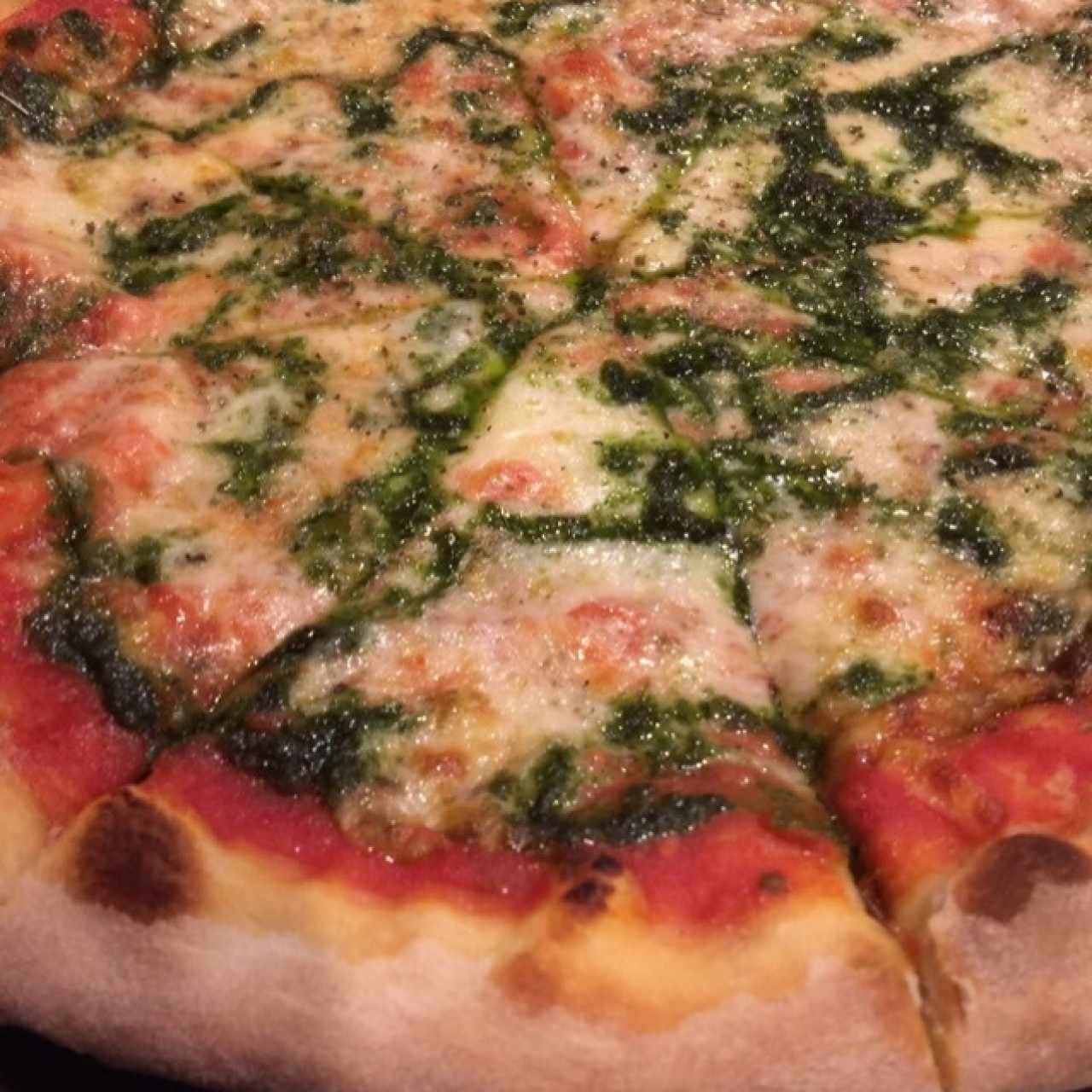 pizza de pesto 