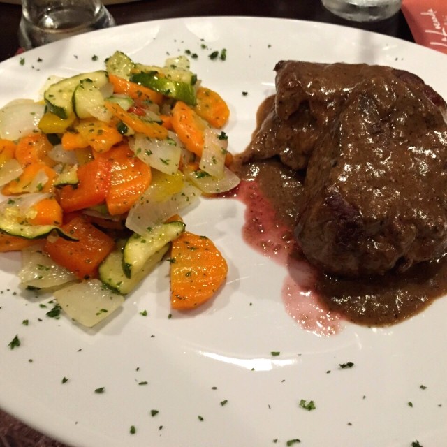 Filete De Res En Salsa Marsala