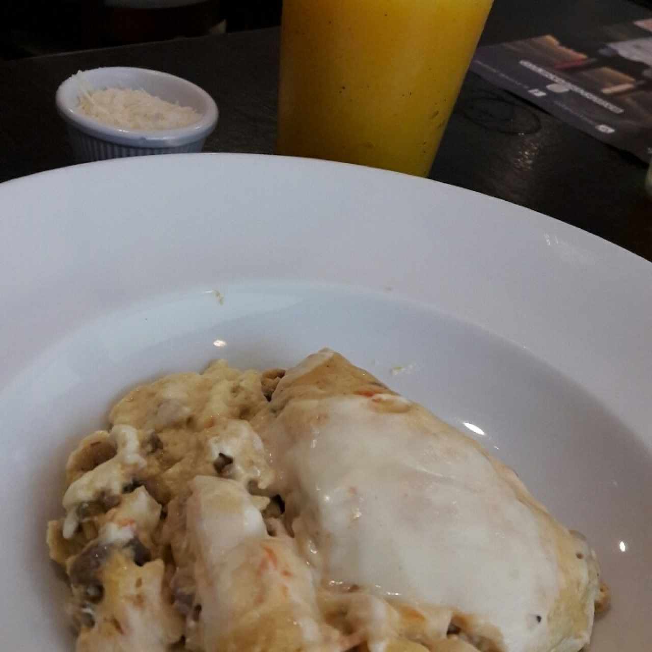 lasaña de pollo