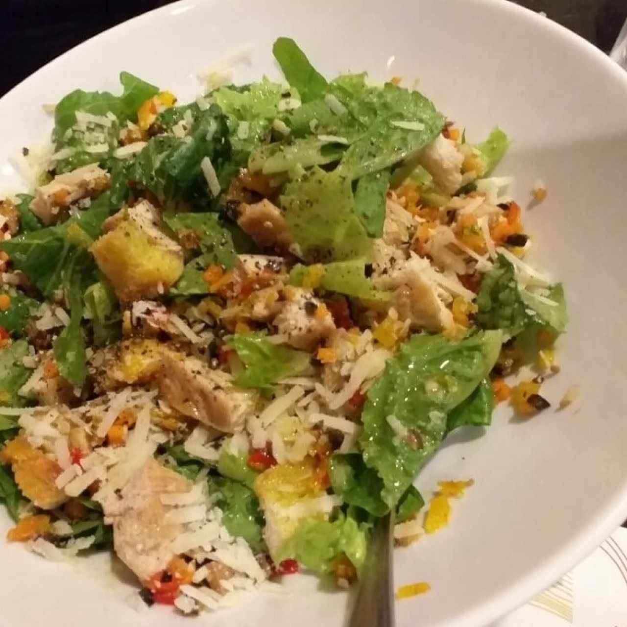 ensalada con pollo