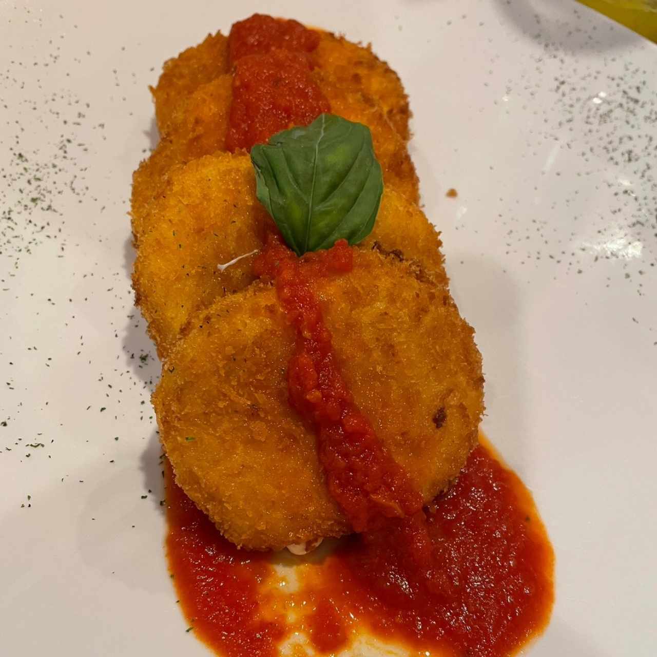 Entradas - Mozzarella in Carrozza