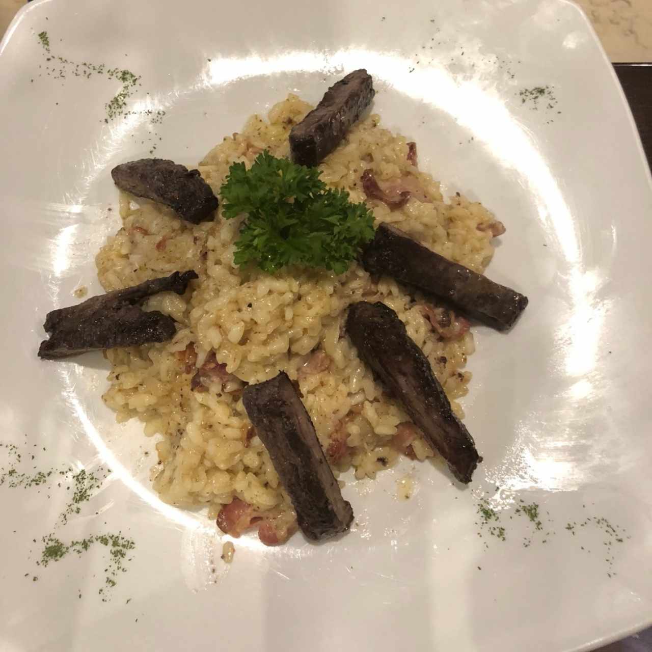 Risotto de entraña