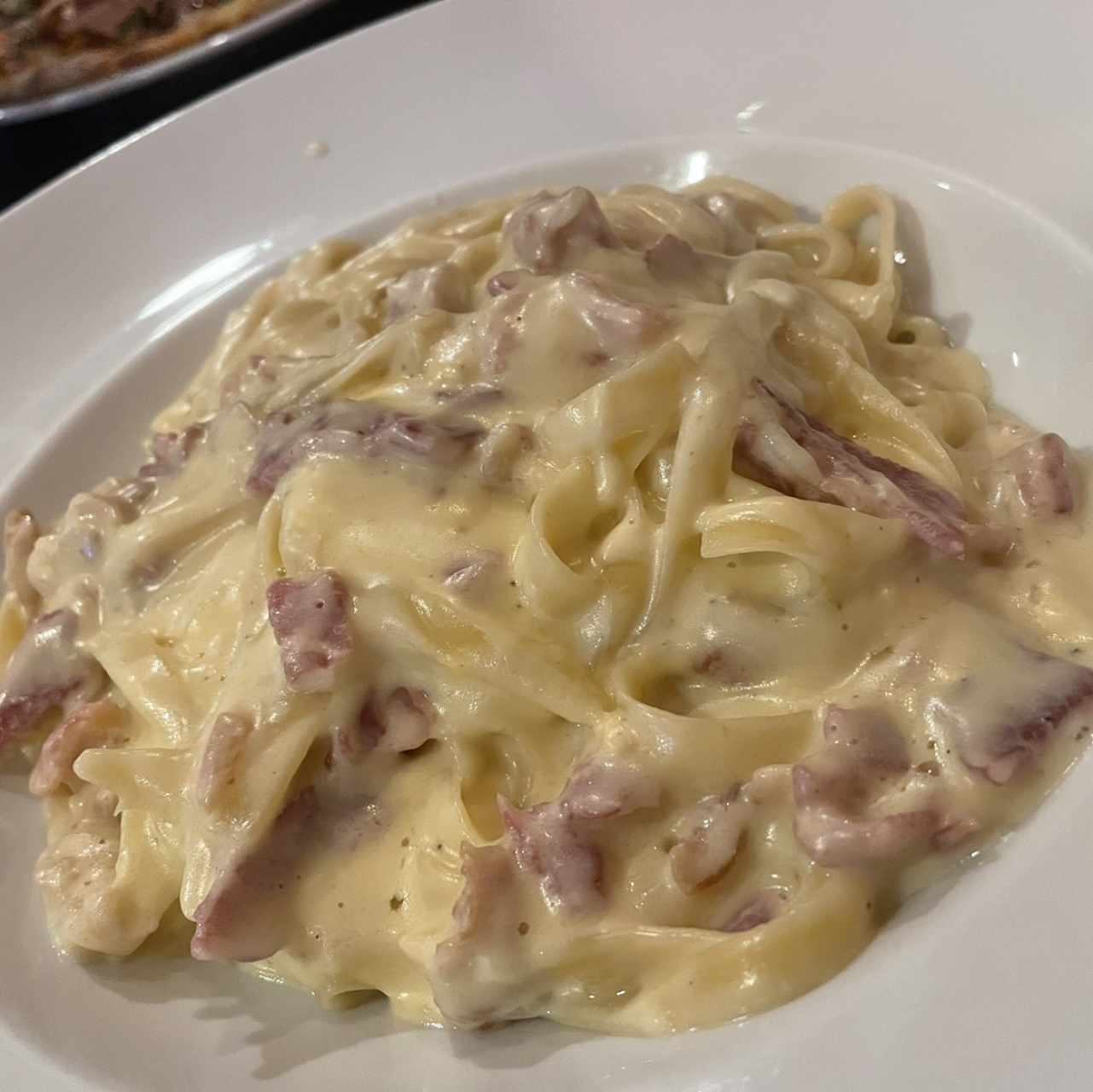 Pasta carnonara 