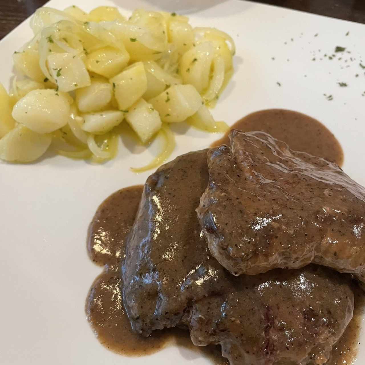 Filete a la Pimienta