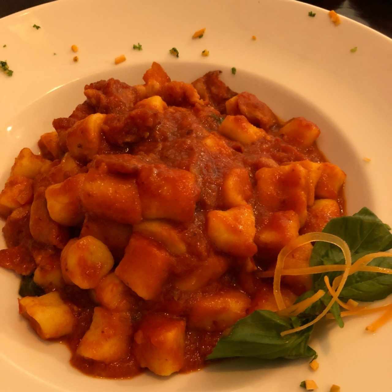 gnocci Amatricciano