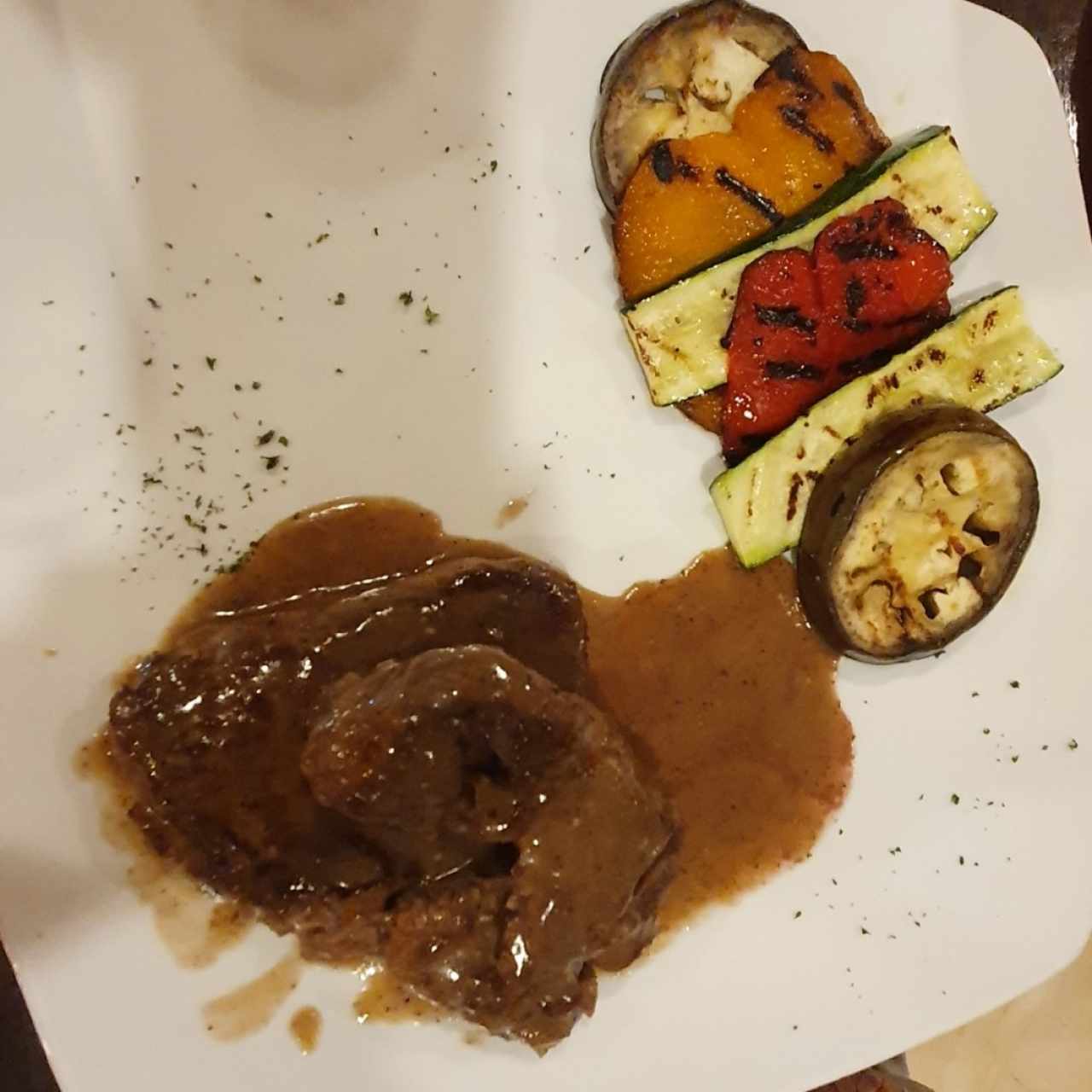 Filete a la Pimienta