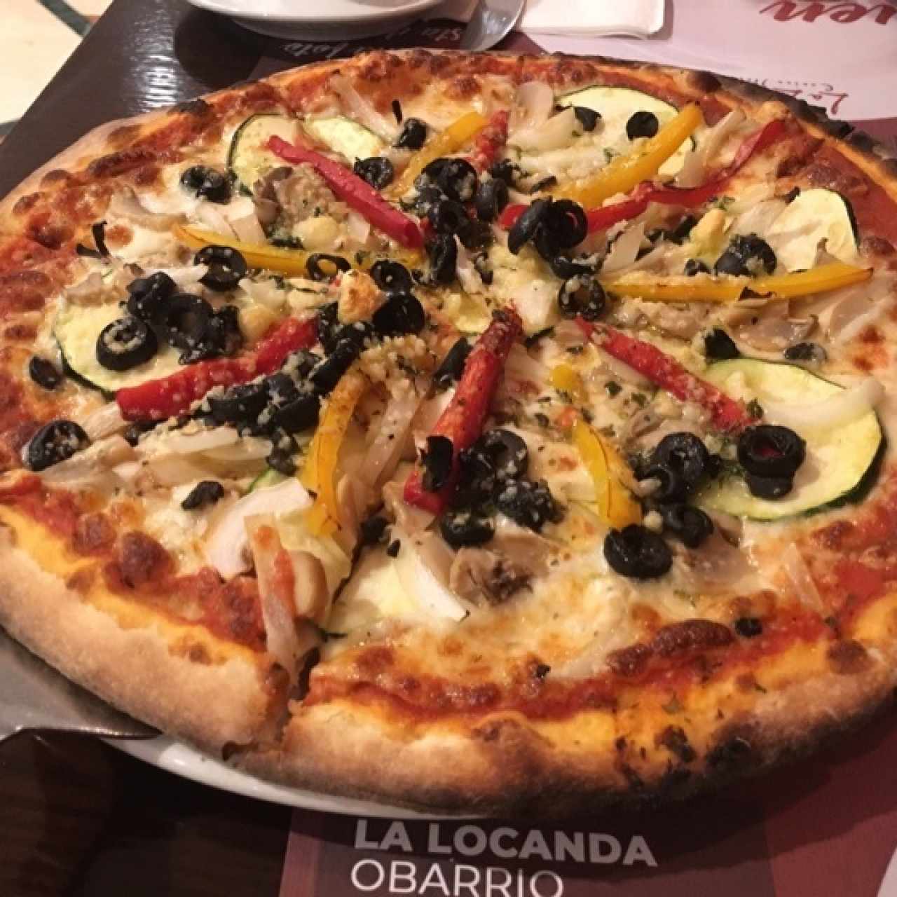 pizza vegetariano