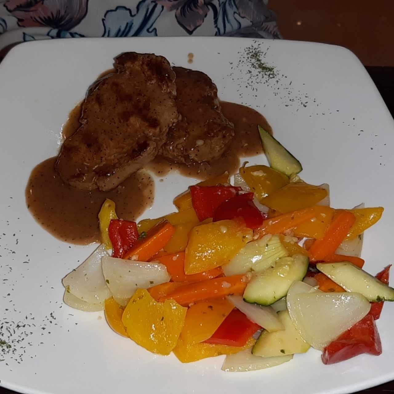 Filete a la Pimienta