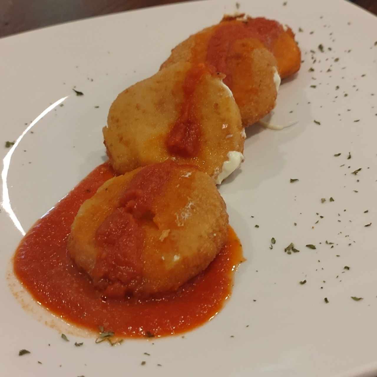 Entradas - Mozzarella in Carrozza