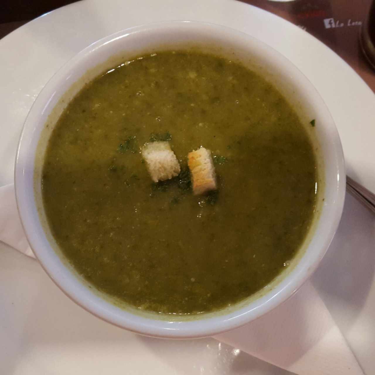 Sopa de puerro 