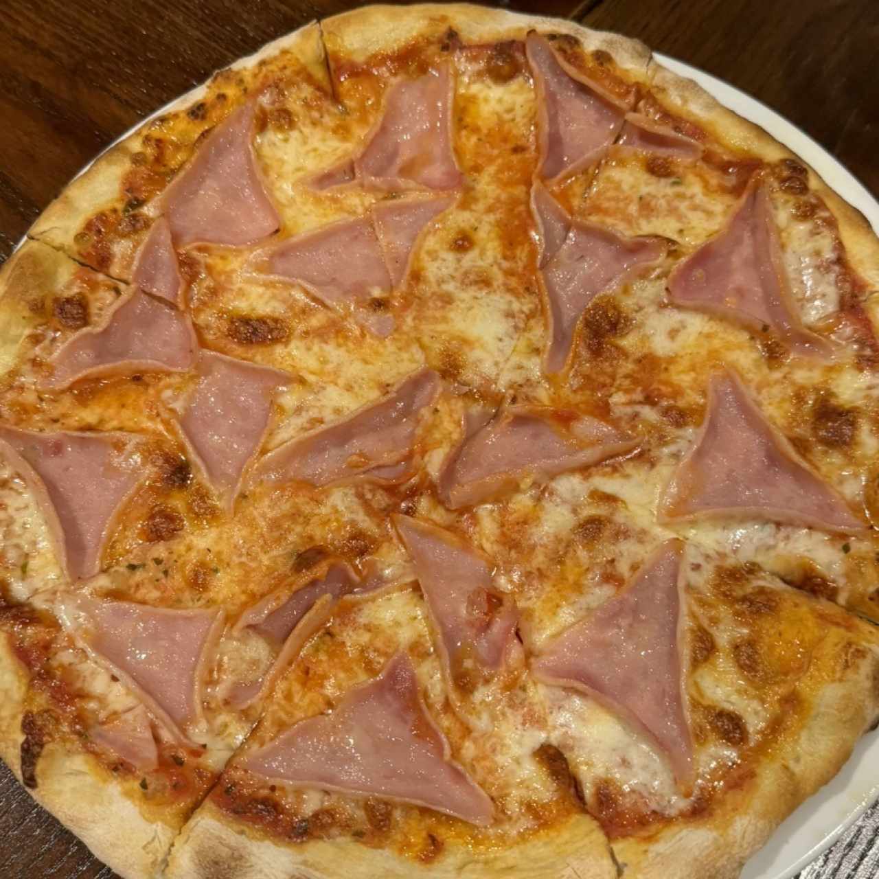 Pizzas Personales - Jamón Cocido