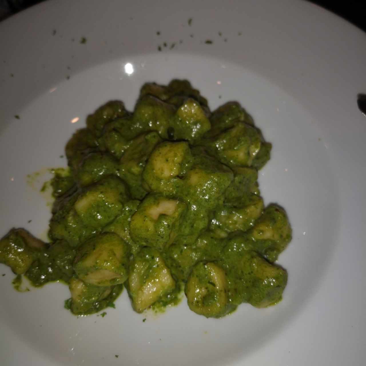 Gnoghi al pesto