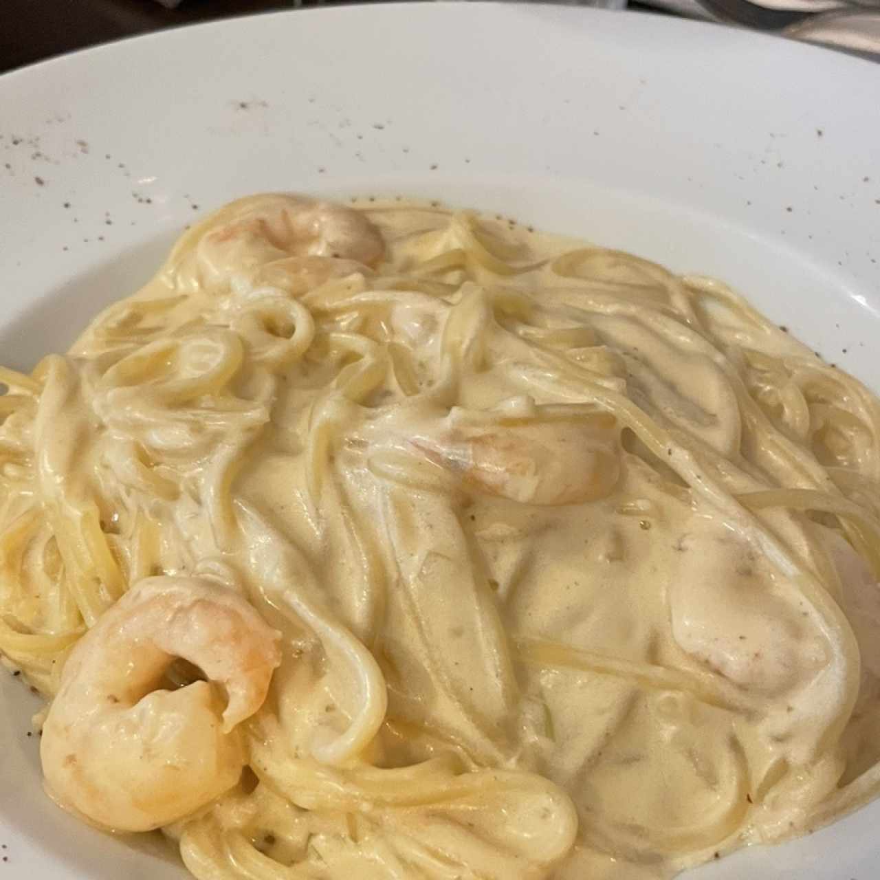 Pastas - Spaghettis con Langostinos