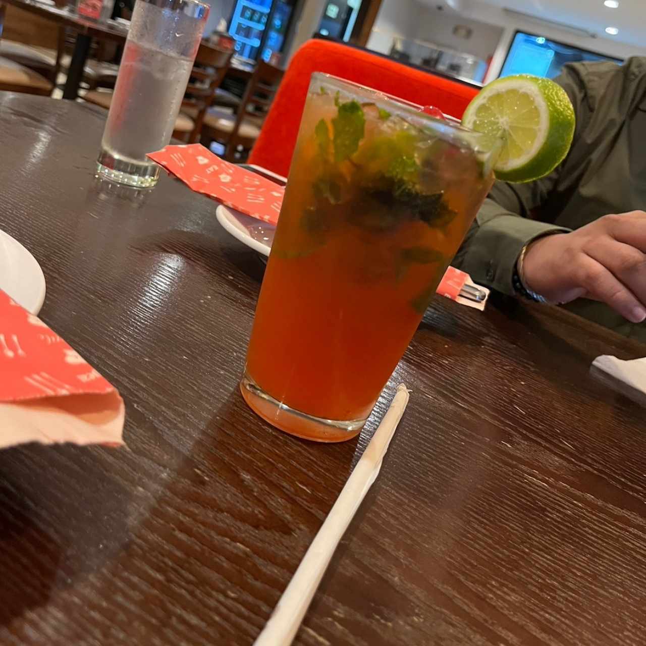 Mojito de fresa