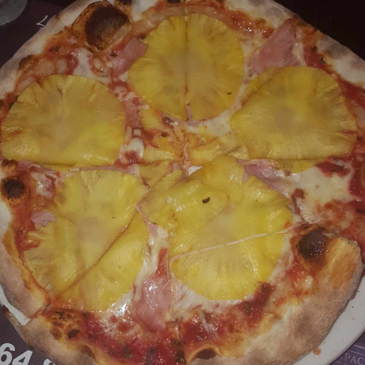 Pizza hawaiana