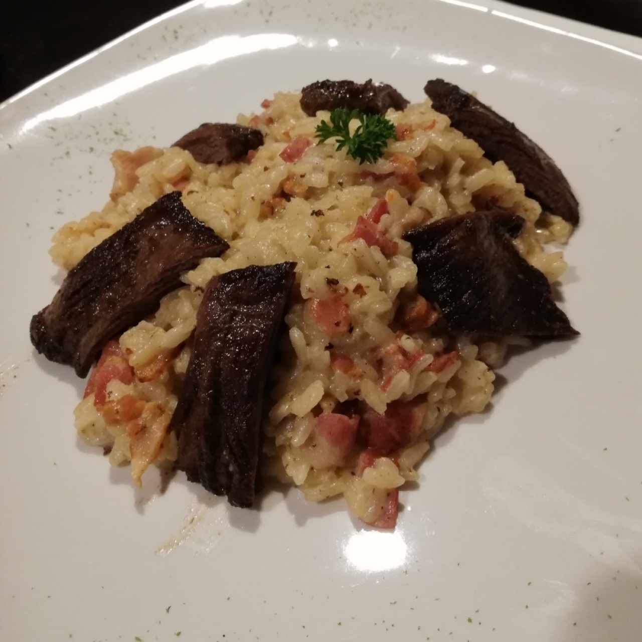 Risotto de entraña