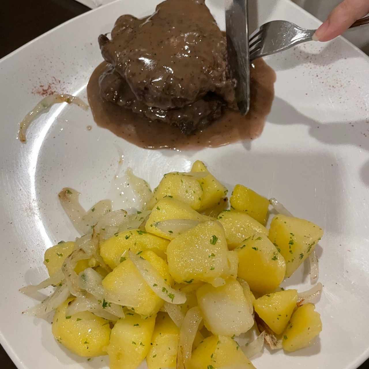 Filete a la Pimienta