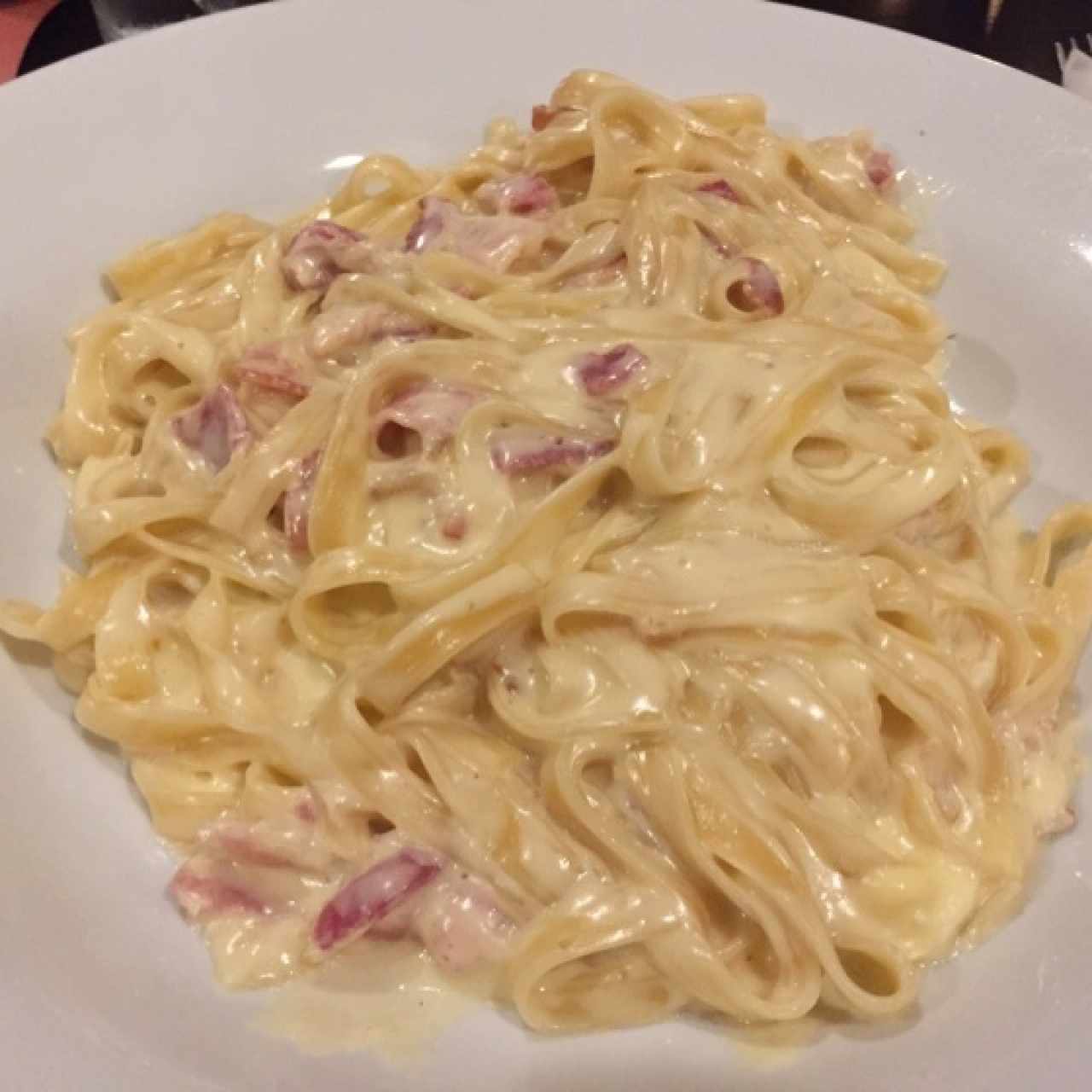 Tagliatelle a la Carbonara