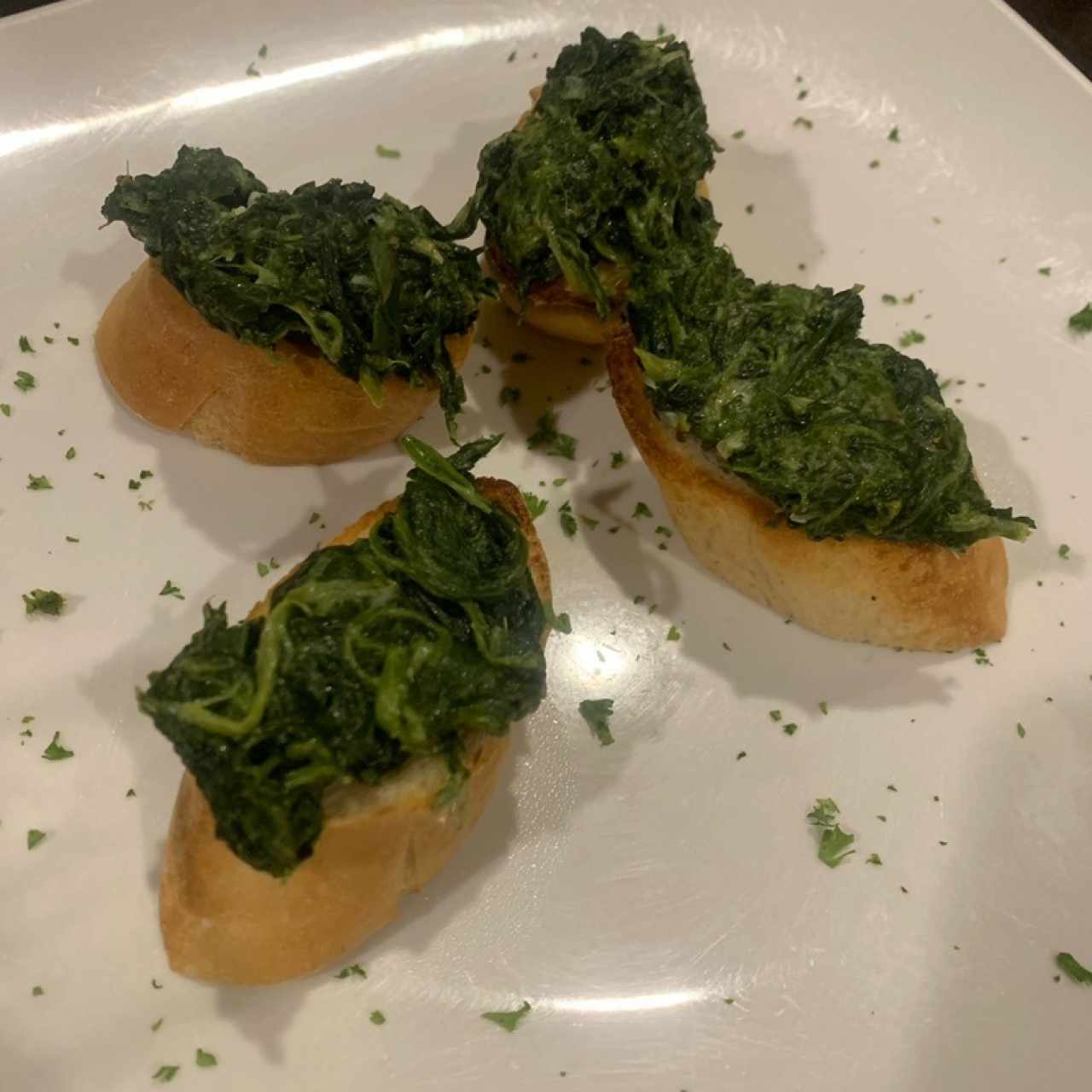 Entradas - Crostini Vegetariani