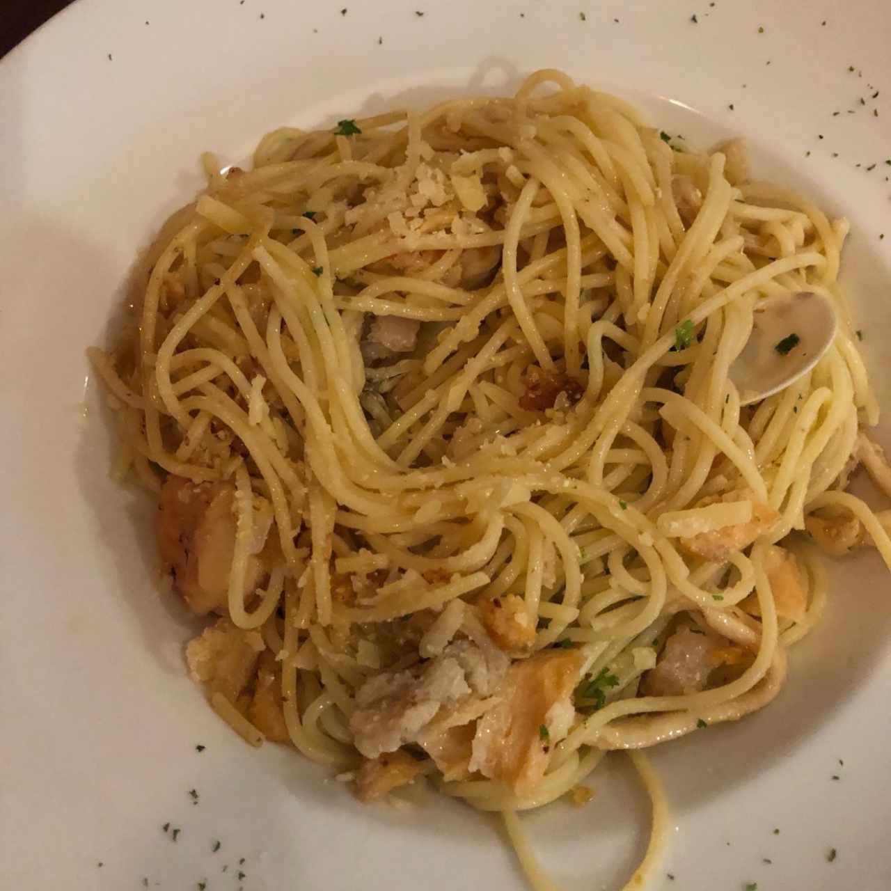 spaguetti a lo Scoglio