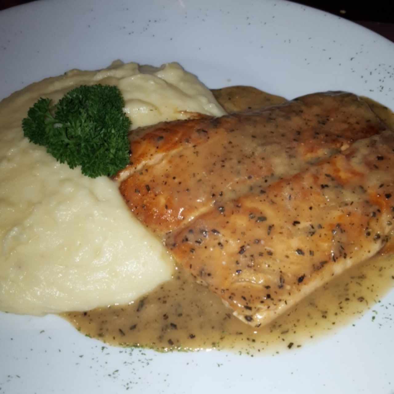 Salmon con finas hierbas