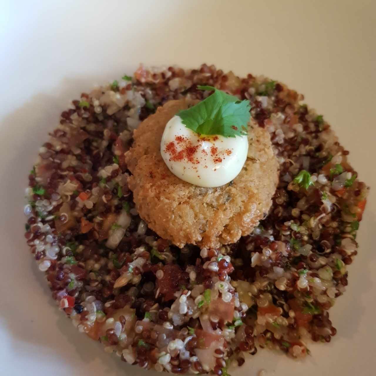 Ensalada tabule de quinoa 