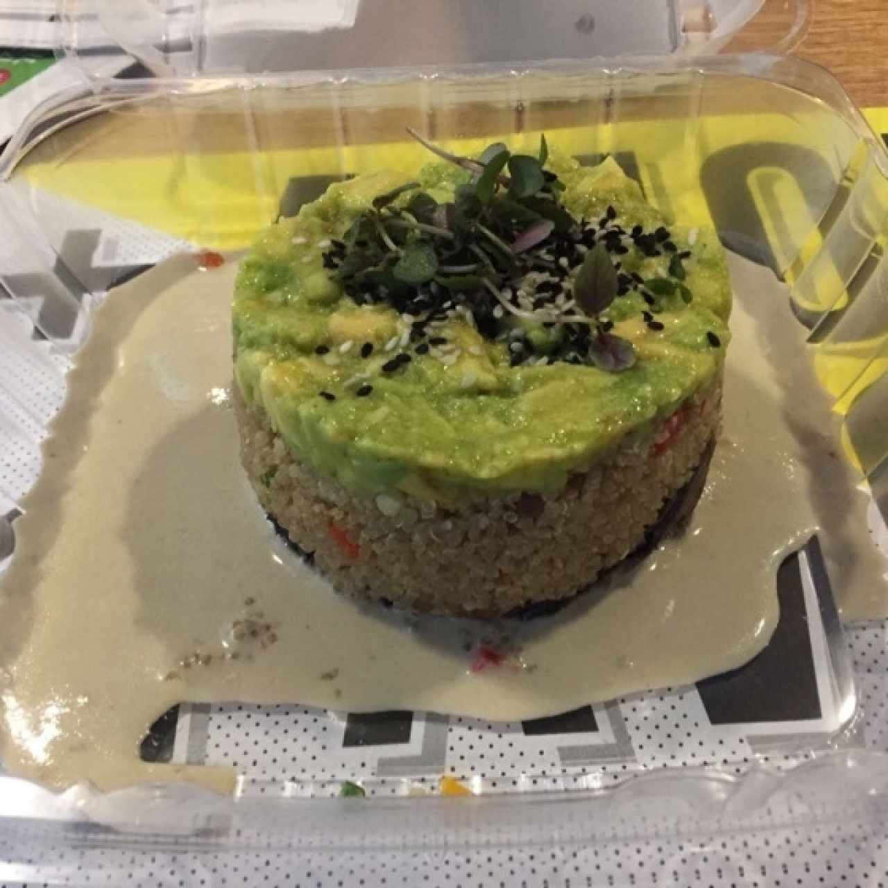 Portobello con quinoa