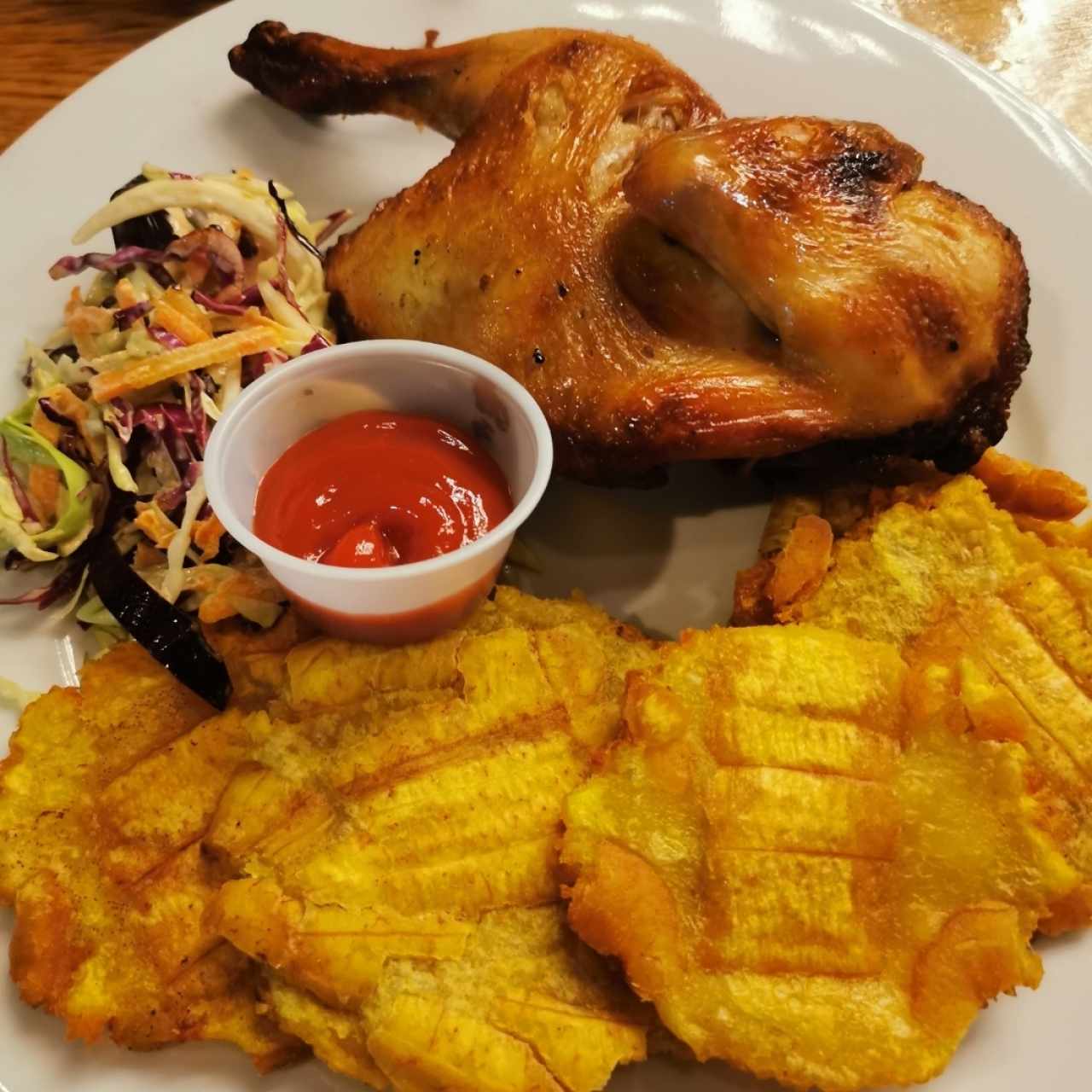 Plato Fuerte - Pollo Rostizado