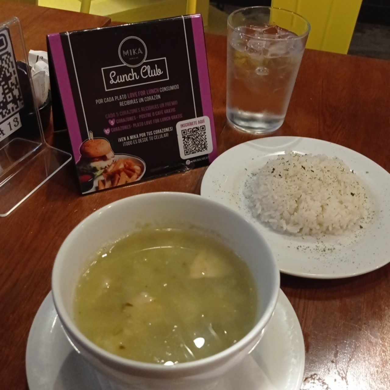 Sancocho con arroz!