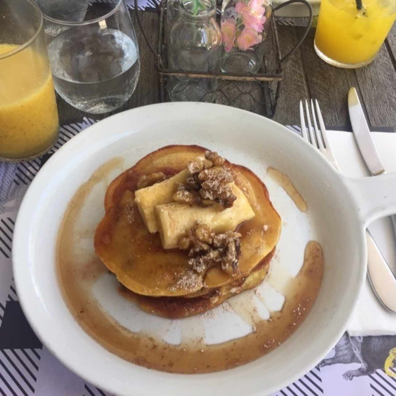 banana pancakes