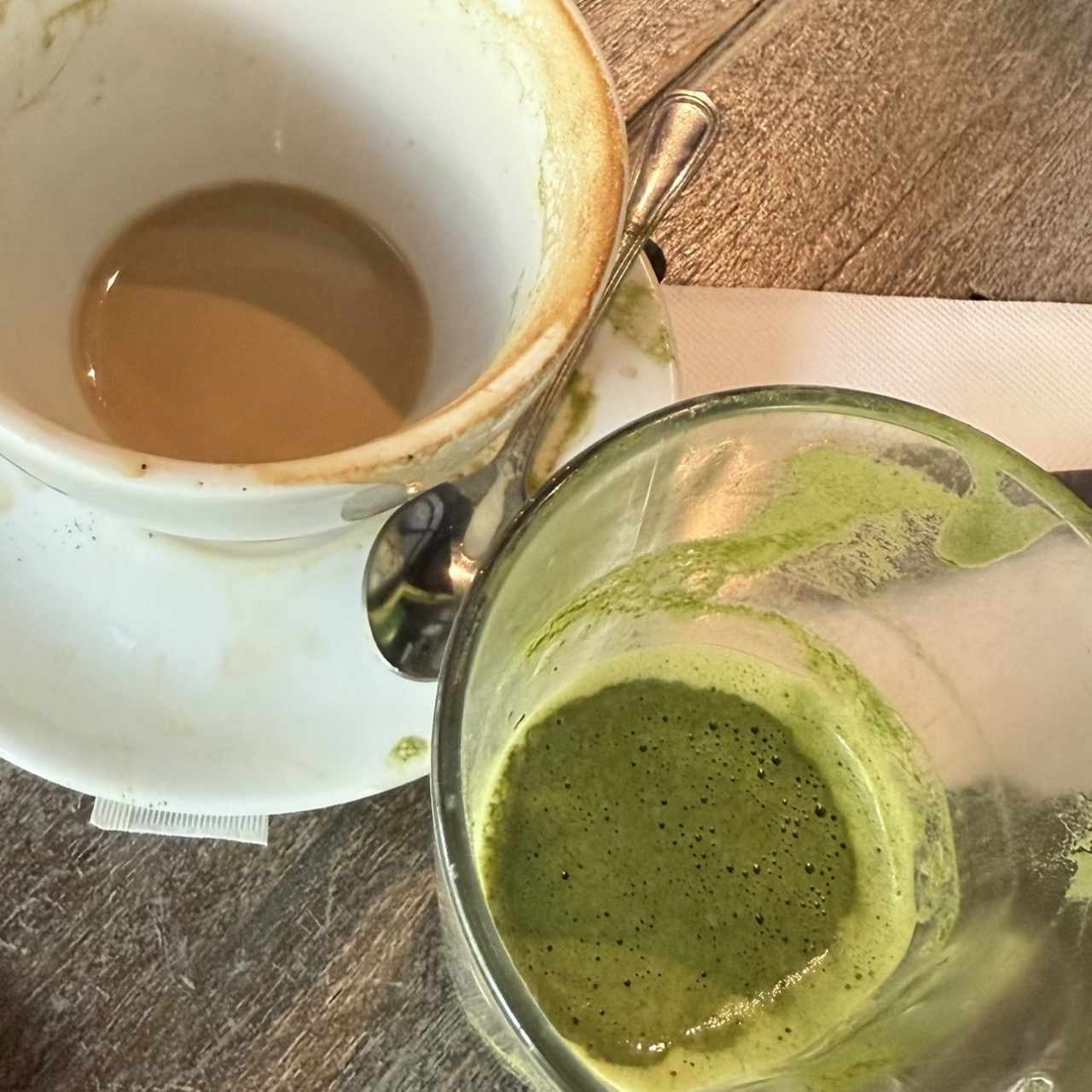 Matcha y capuchinos 