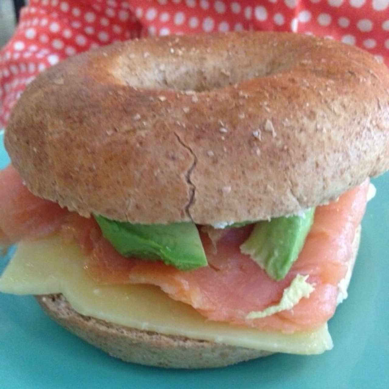 Bagel de Salmón 