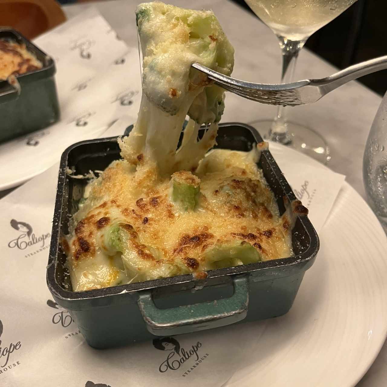 Broccoli gratinado