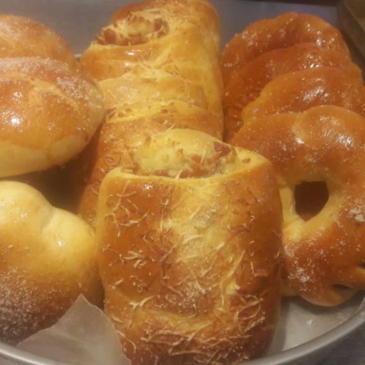 roscón de guayaba y pan de guayaba y queso