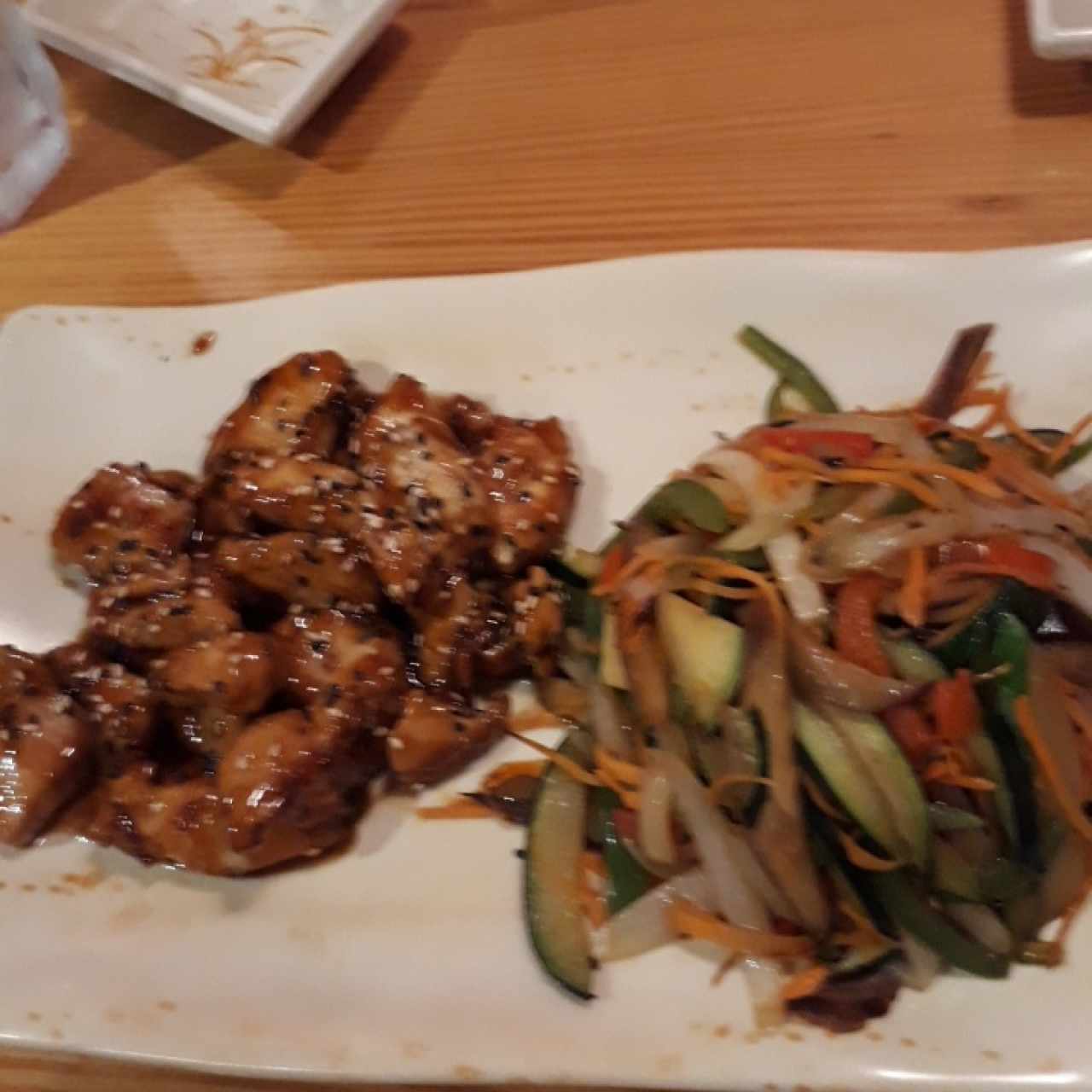 Teppan yaki - Pollo