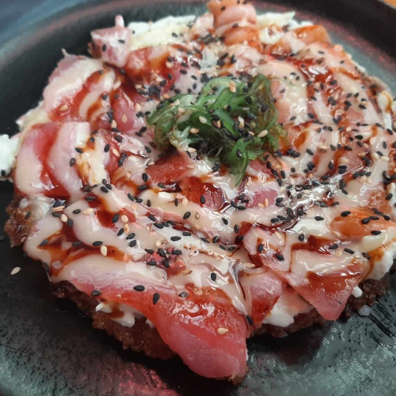 sushi pizza