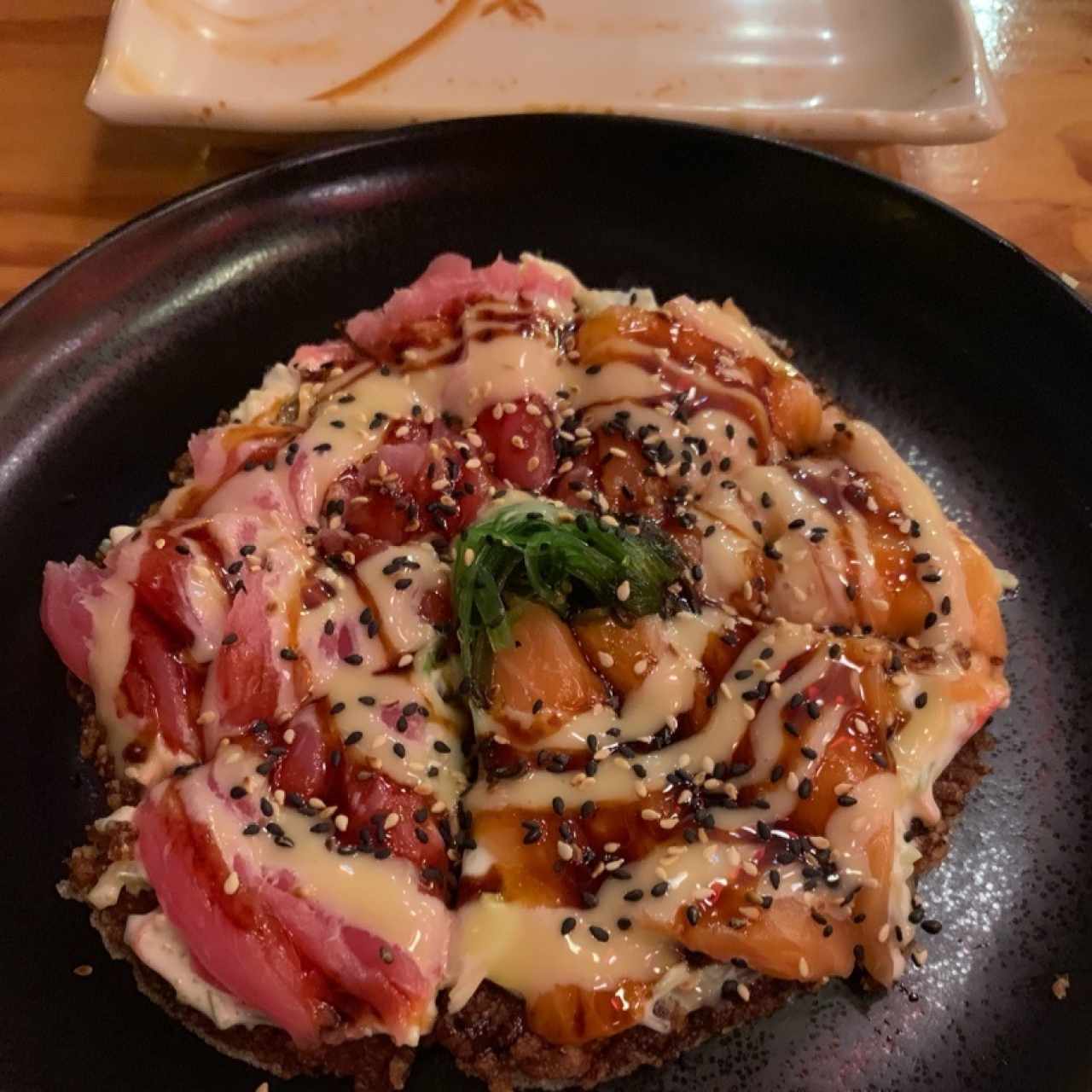 sushi pizza