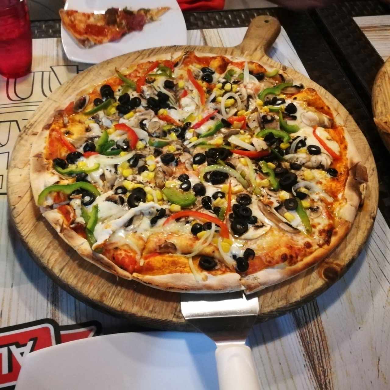 Pizza vegetariana