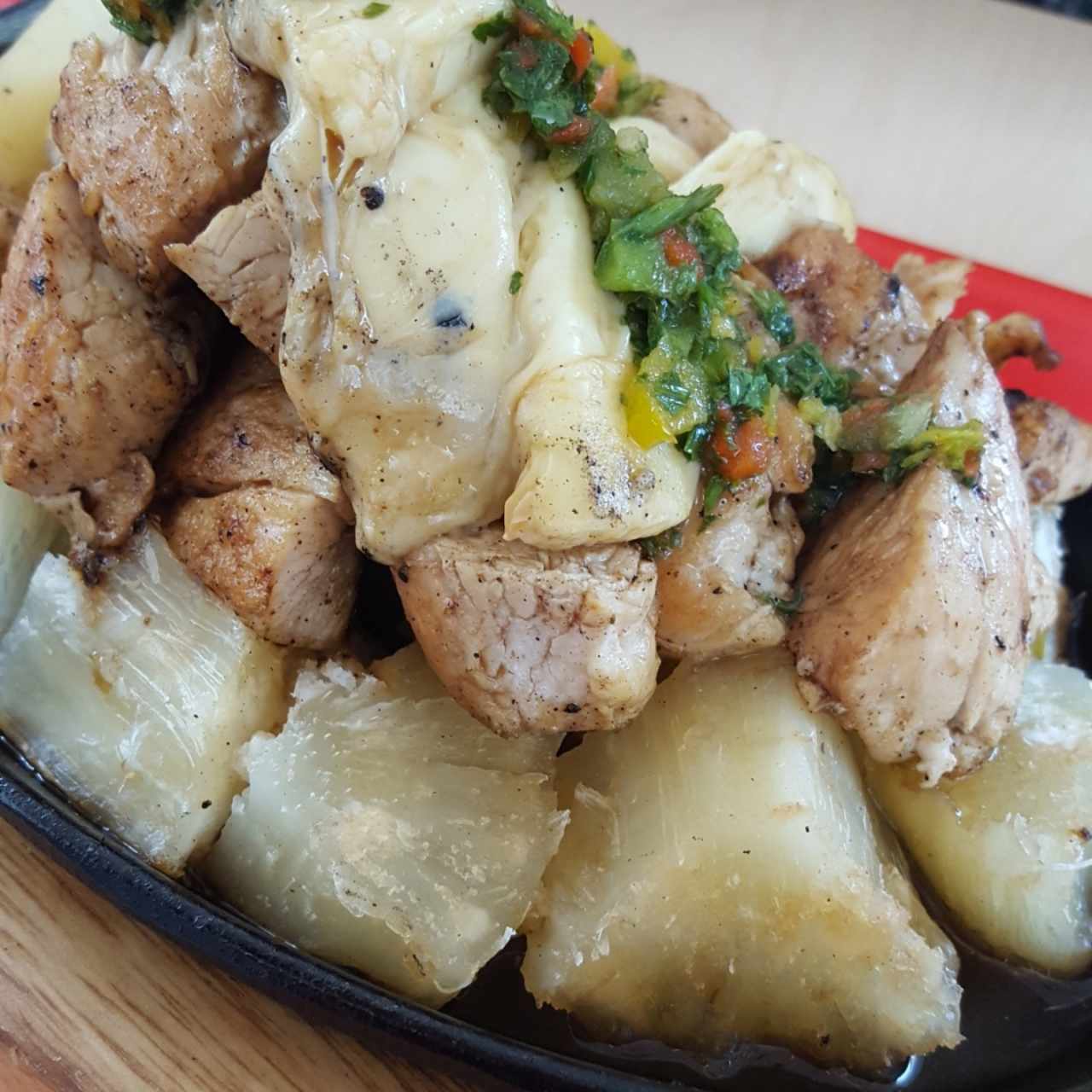 Parrilla Chimichurri con pollo