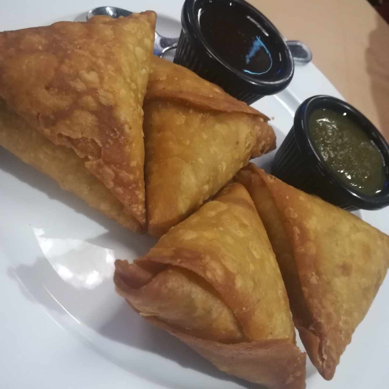 Chicken samosas